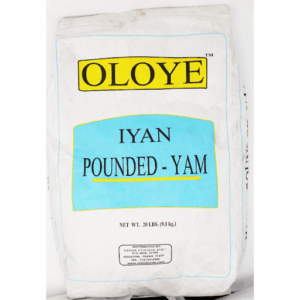 Oloye Pounded Yam Flour- 20lbs