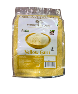 Princebrim Yellow Garri (Premium Cassava Flakes) – 4lb Bags  Box of 12 Bulk Wholesale Case