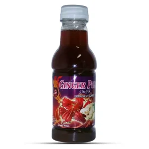 Ginger Punch With Fresh Sorrel - Refreshing Herbal Beverage - 16 Oz pack of 24