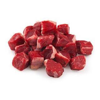 Halal Beef Boneless Diced Meat – 40lb Bulk Wholesale