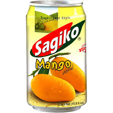 Sagiko Mango Fruit Juice Drink – 320ml Cans - 24-Pack Bulk Wholesale Case