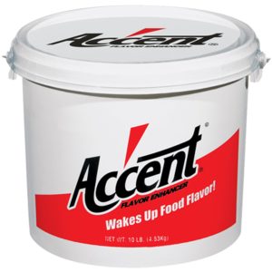 Accent - MSG Flavor Enhancer - 10 lbs