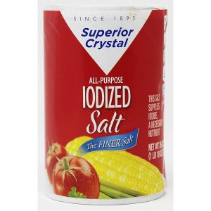 Superior Crystal - Iodized Salt - 26 Oz