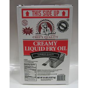 Chef's Quality - Creamy Liquid Shortening - 35 lbs