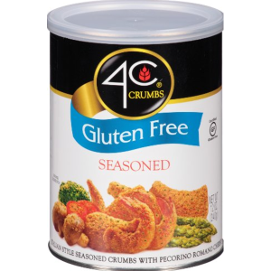 4C - Gluten Free, Seasoned Bread Crumbs - 6/12 oz Can