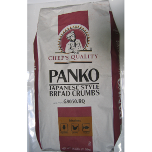 Chef's Quality - Japanese Style Panko Bread Crumbs - 25 lbs