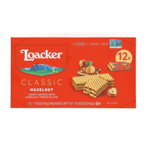 Loacker - Classic Wafers Hazelnut - 12 Ct