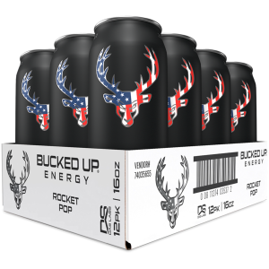 BUCKED UP ENERGY ROCKET POP 16OZ