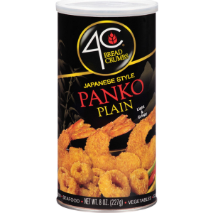 4C Panko Bread Crumbs - Plain - 12/8 oz Can