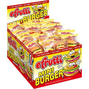 E.Frutti - Mini Gummy Burger - 60 Ct