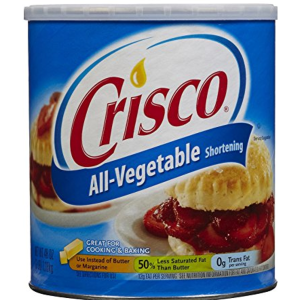 Crisco Vegetable Shortening - 3 lbs
