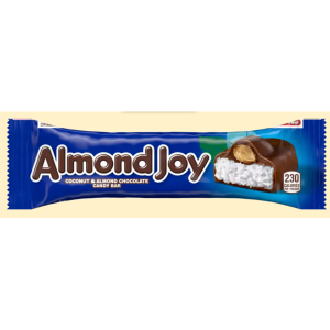 Almond Joy- Coconut and Almond Chocolate Candy Bar - 1.6oz/24ct