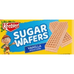 Keebler Sugar Wafers, Vanilla, 4.4 oz - 9 ct