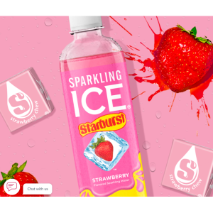 Sparkling Ice - Strawberry Starburst - 17oz/12ct