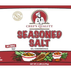 Chef's Quality - Seasoned Salt - 5 lbs