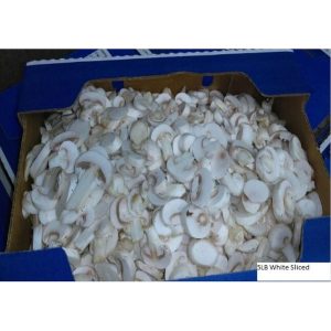 Sliced White Mushrooms - 5 lbs