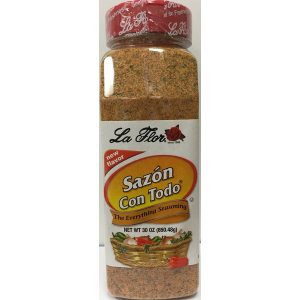 La Flor Spices - Sazon Con Todo - 30 oz Plastic Jar