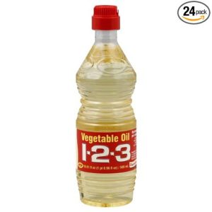 123 Vegetable Oil - 24/16.9 oz Bottle