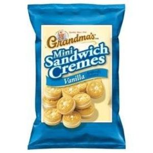 Grandma's - Mini Vanilla Creme Sandwich Cookies, 2.12 oz pkgs - 60 ct
