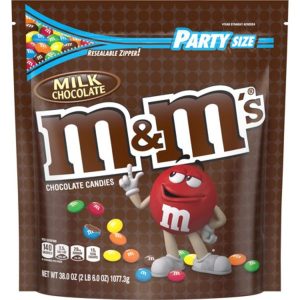 M&M's - Milk Chocolate Candy, Party Size Bag - 38 oz