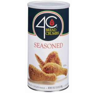 4C Panko Bread Crumbs - Seasoned - 25 oz
