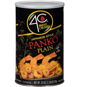 4C - Plain Panko Bread Crumbs - 25 oz Can