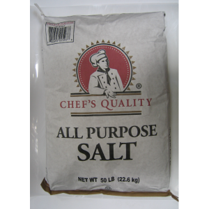 Chef's Quality - All Purpose Salt - 50 lbs
