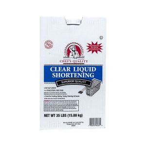 Chef's Quality - Clear Liquid Fry Oil, zero trans fats - 35 lbs