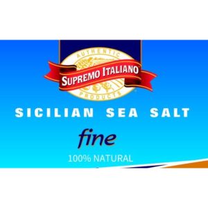 Supremo Italiano - Fine Sea Salt - 26 oz Jar