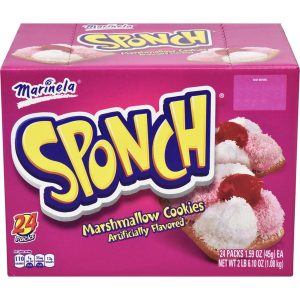 Marinela - Sponch Marshmallow Cookies - 24 Ct