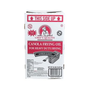 Chef's Quality - Canola Frying Oil for Heavy Duty Frying - 35 lbs