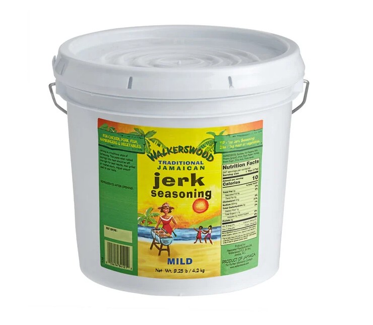 Walkerswood Mild Jamaican Jerk Seasoning Paste – 9.25 lb Tubs  Box of 4 Bulk Wholesale Case