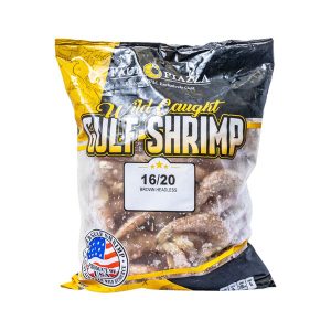 Frozen Wild White Gulf Shrimp - 16/20, USA , IQF, Headless - 5 lb bag