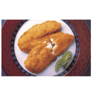 Frozen Viking Brand Nordic Style Breaded Flounder - 5 lb box