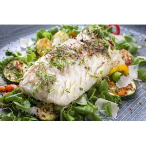 Frozen Cod Fillets, 12-16 oz, IQF, 10 lb box