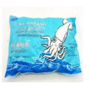 Frozen Squid Rings (China), IQF - 3 lb bag