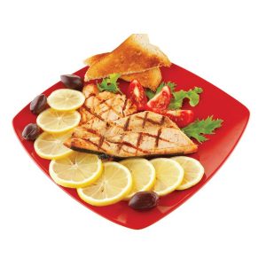 Frozen Kingfish Steaks -10-12 oz, IQF - 10 lb case