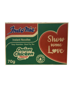 Indomie Onion Chicken Flavor Instant Noodles – 70g (2.5 oz) Packs - Box of 40 Bulk Wholesale Case