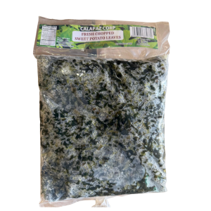 Frozen   Calapaz Sweet Potatoes Leaves (Chopped)- 2lbs/ 20 bags -