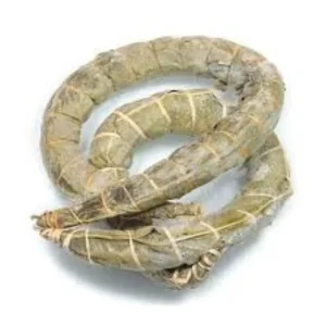 Frozen Bobolo (Bâton de Manioc) – Authentic Fermented Cassava Sticks - Box of 25 Packs (3 Sticks per Pack)