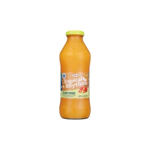 Grace Tropical Rhythms Island Mango Juice Drink – 16 oz Glass Bottles – Box of 12 Bulk