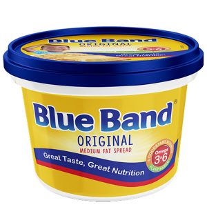 Blue Band Original Margarine Spread – 450g Tubs – Box of 24 Bulk Wholesale Case