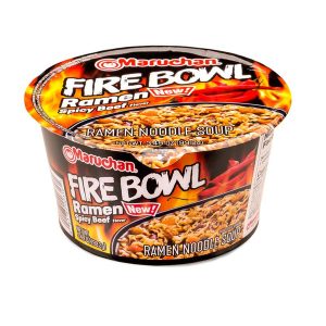 Maruchan - Fire Bowl Ramen Noodle Soup, Spicy Beef, 3.49 oz