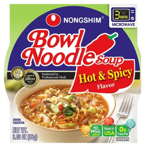 Bowl Noodle - Hot & Spicy Flavor - 12/3 oz