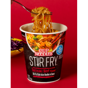 Cup Noodles- Sir Fry Spicy Teriyaki Beef 4Z 8/