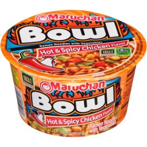Maruchan - Hot & Spicy Chicken Flavored Soup Bowl - 6/3.32 oz Bowl
