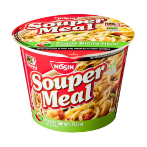 Nissin Soup - Spicy Shrimp Flavor - 6/3.28 oz Bowl