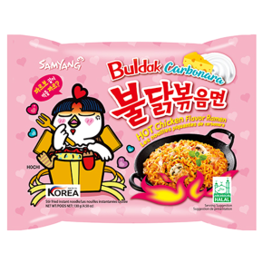 Samyang Buldak - Spicy Chicken Carbornara - 3.7oz/6ct