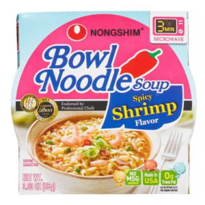 Bowl Noodle - Spicy Shrimp Flavor - 12/3.03 oz