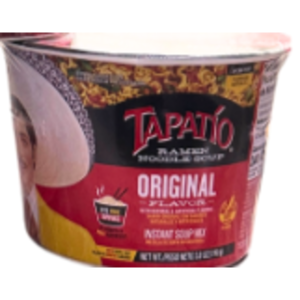 Tapatio-Original Ramen Bowl 3.8z